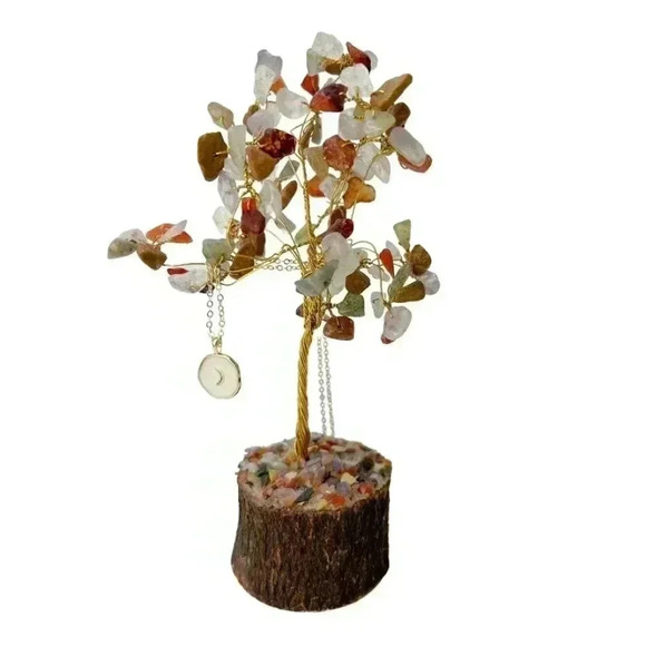 Crescent moon gold coin necklace celestial minimalist jewelry - Picture 9 of 12